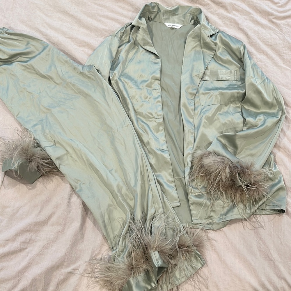 Satin Pajama Set